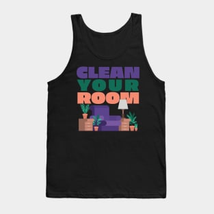 Clean Up Your Room - Jordan B. Peterson Fan Design Tank Top